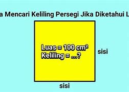 Cara Mencari Keliling